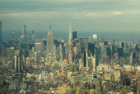 Manhattan Blick vom One World Trade Center